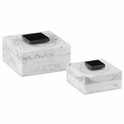 CURRY & CO Dimitri Marble Box