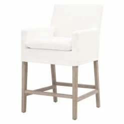 Essentials For Living Best Sellers Drake Slipcover Counter Stool