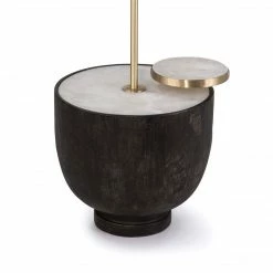 Regina Andrews Ebony Floor Lamp