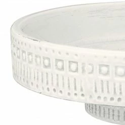 Jamie Young Engraved Pedestal Bowl