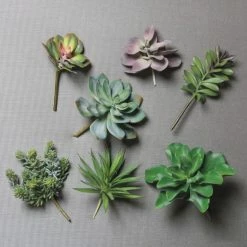 GOLD LEAF ART GROUP HOME DECOR Faux Spike Succulent