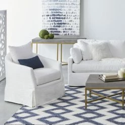 Essentials For Living Faye Slipcover Swivel Club Chair Best Of Living Room