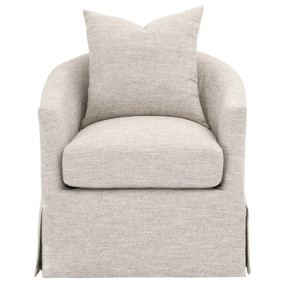 Essentials For Living Faye Slipcover Swivel Club Chair Best Of Living Room