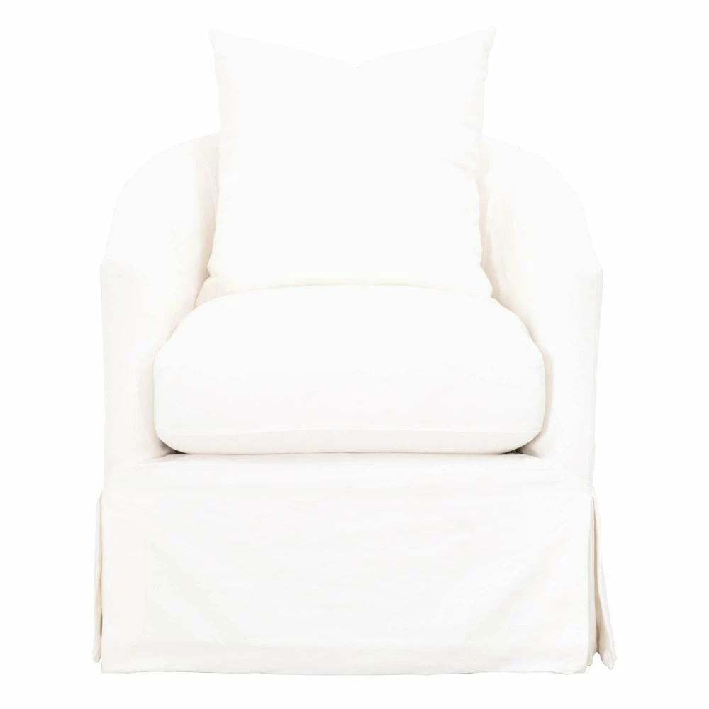 Essentials For Living Faye Slipcover Swivel Club Chair Best Of Living Room
