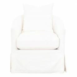 Essentials For Living Faye Slipcover Swivel Club Chair Best Of Living Room