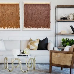 NATURAL CURIOSITIES Feathered Wall Art