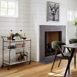 Fourhands New Kitchen Felix Rectangular Bar Cart