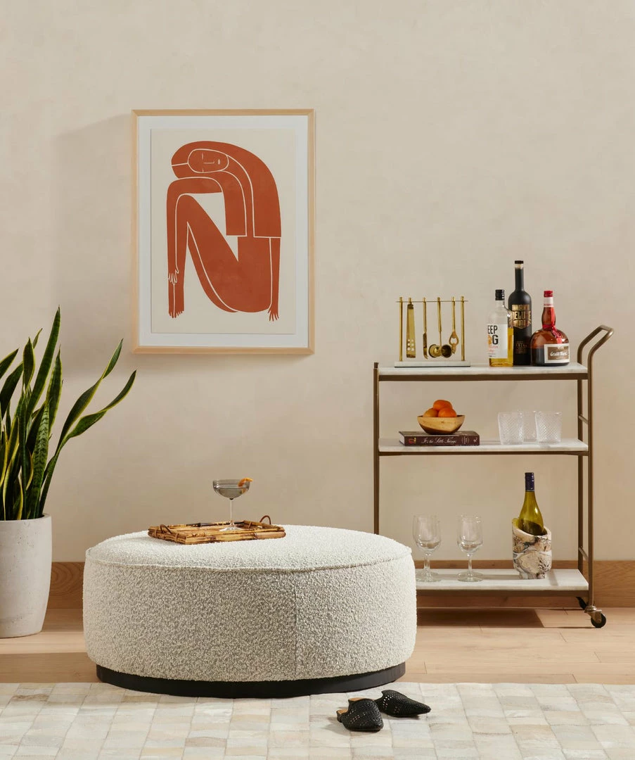 Fourhands New Kitchen Felix Rectangular Bar Cart