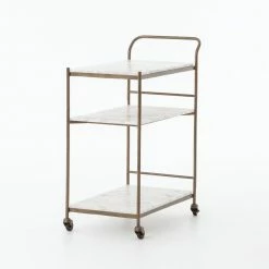 Fourhands New Kitchen Felix Rectangular Bar Cart