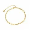 Dongguan Micci Jewelry Company Limited Figaro Chain Anklet In Stock