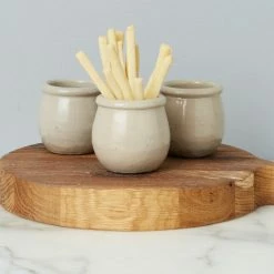 ETU HOME New Kitchen Found French Yogurt Pot, Set Of 2