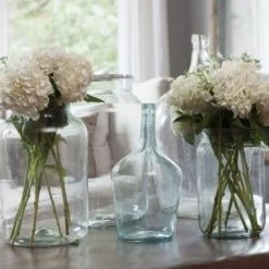 ETU HOME New Home Decor Found Glass Demijohn