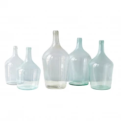 ETU HOME New Home Decor Found Glass Demijohn
