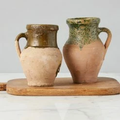 ETU HOME Found Green Amphora New Home Decor