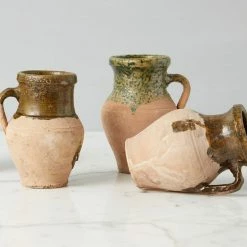 ETU HOME Found Green Amphora New Home Decor