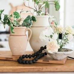 ETU HOME New Home Decor Found Unglazed Jug