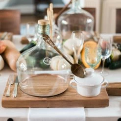 ETU HOME Found Wood Serving Spoon, Set Of 2 New Kitchen