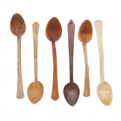 ETU HOME Found Wood Serving Spoon, Set Of 2 New Kitchen