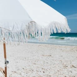 Guangzhou Greenmark Import And Export Co., Ltd. Fringe Beach Umbrella New Outdoor