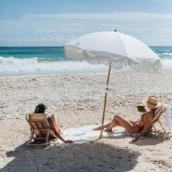 Guangzhou Greenmark Import And Export Co., Ltd. Fringe Beach Umbrella New Outdoor