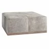 Alder & Tweed Best Sellers Frosted Hide Ottoman