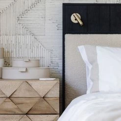 Global Views Genevieve Leather Box