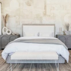 INTERLUDE HOME Goat Skin Bolster Pillow