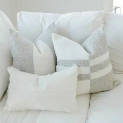 INTERLUDE HOME Goat Skin Bolster Pillow