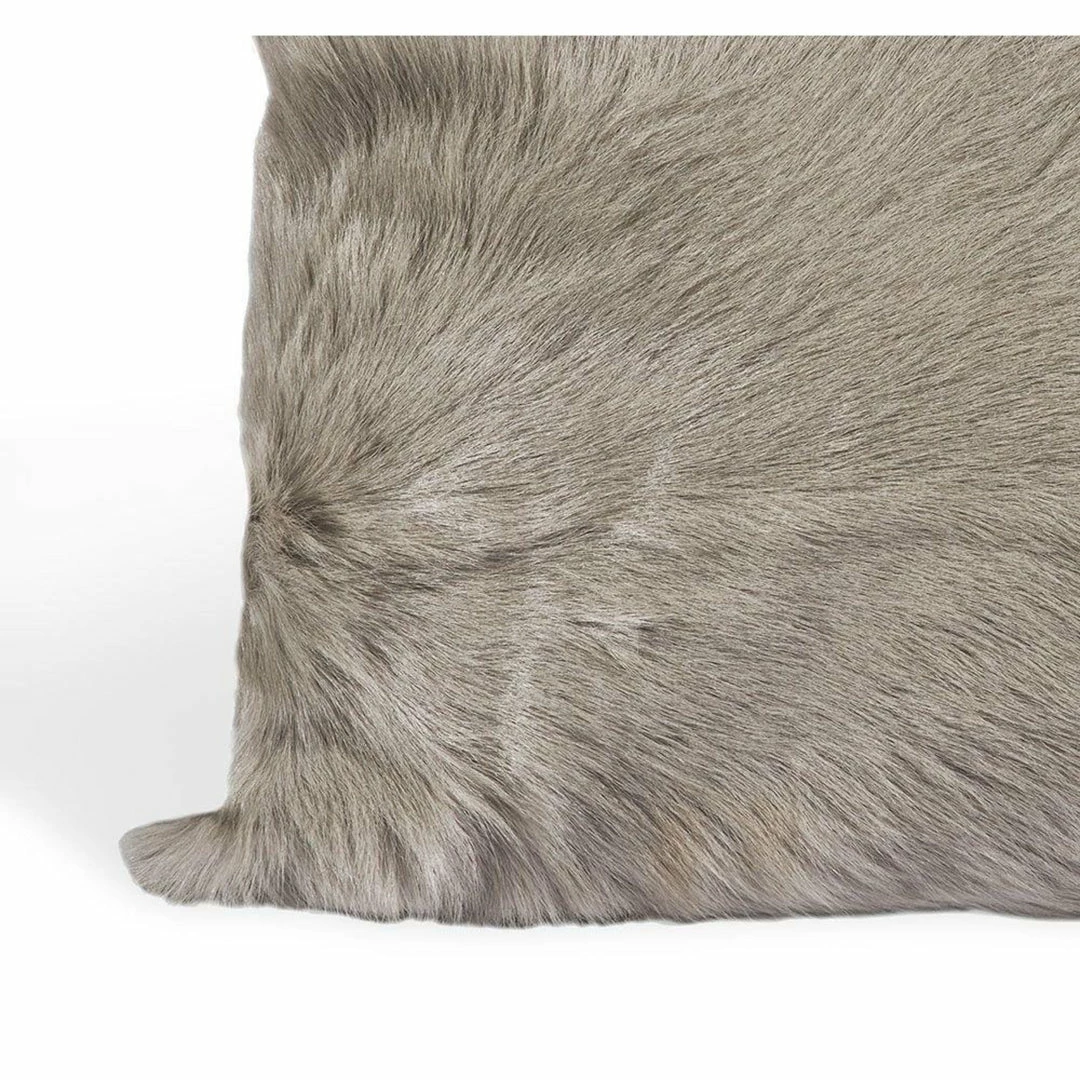 INTERLUDE HOME Goat Skin Bolster Pillow
