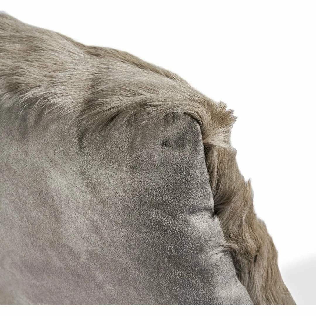 INTERLUDE HOME Goat Skin Bolster Pillow