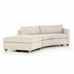 Fourhands Heidi Laf Sofa W/Ottoman Best Sellers