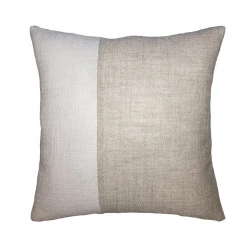 Square Feathers Best Sellers Hopsack Two Tone Pillow