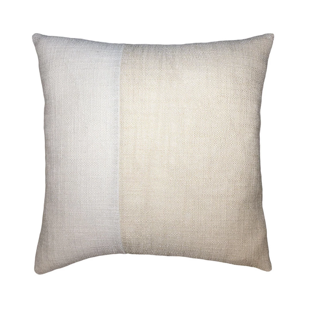 Square Feathers Best Sellers Hopsack Two Tone Pillow