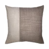 Square Feathers Best Sellers Hopsack Two Tone Pillow