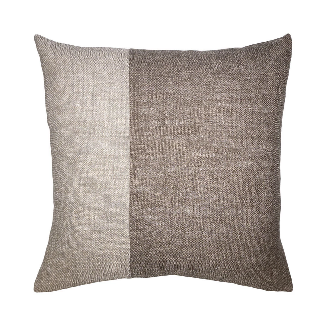 Square Feathers Best Sellers Hopsack Two Tone Pillow