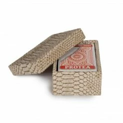 NGALA TRADING HOME DECOR Inyoka Playing Card Box