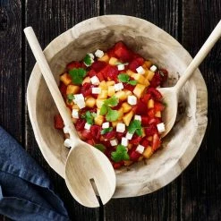 BIDK HOME New Kitchen Java Salad Server Set