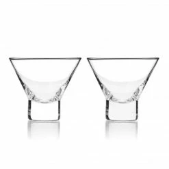 True Brands Jolie Stemless Martini Glasses