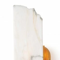 Regina Andrews New Lighting Jonah Alabaster Sconce
