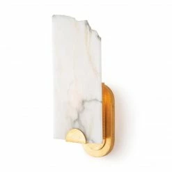 Regina Andrews New Lighting Jonah Alabaster Sconce