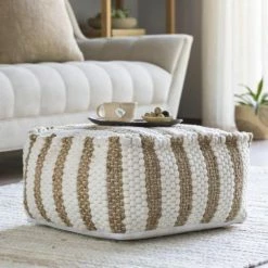 Surya Best Sellers Laguna Pouf