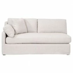 Essentials For Living Lena Modular Slope Arm Slipcover 2-Seat Left Arm Sofa Best Of Living Room