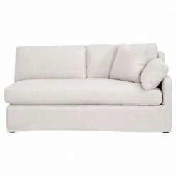 Essentials For Living Best Of Living Room Lena Modular Slope Arm Slipcover 2-Seat Right Arm Sofa