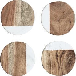 CREATIVE CO OP Lundy Coasters New Kitchen