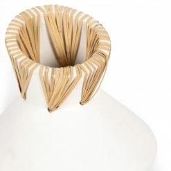 Fourhands Maliana Vessel-White Concrete