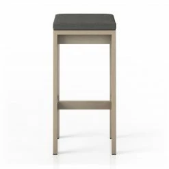 Fourhands Monterey Outdoor Bar & Counter Stool, Washed Brown New Outdoor