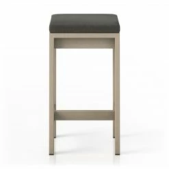 Fourhands Monterey Outdoor Bar & Counter Stool, Washed Brown New Outdoor