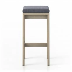 Fourhands Monterey Outdoor Bar & Counter Stool, Washed Brown New Outdoor