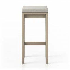 Fourhands Monterey Outdoor Bar & Counter Stool, Washed Brown New Outdoor