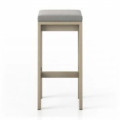 Fourhands Monterey Outdoor Bar & Counter Stool, Washed Brown New Outdoor